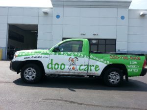 Chicago Commercial Truck Wraps doo care drivers 300x225
